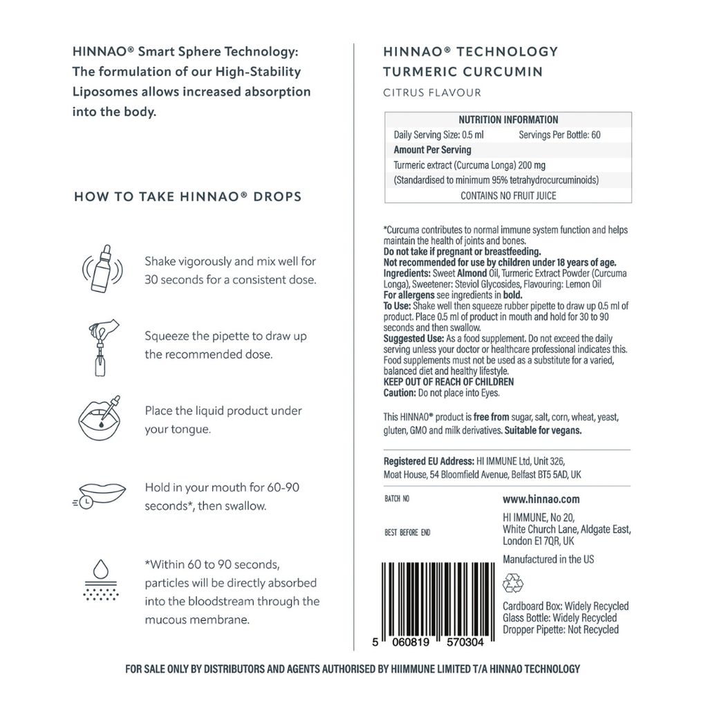 Sublinguale Kurkuma-Curcumin-Einnahme - Image 2
