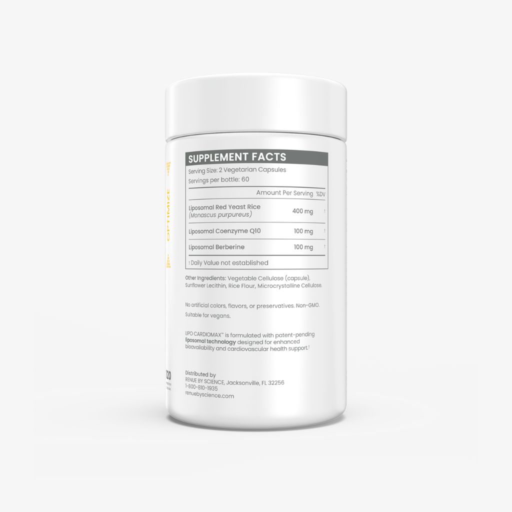 CardioMAX – Liposomales Berberin, Roter Hefereis, CoQ10 - Image 3