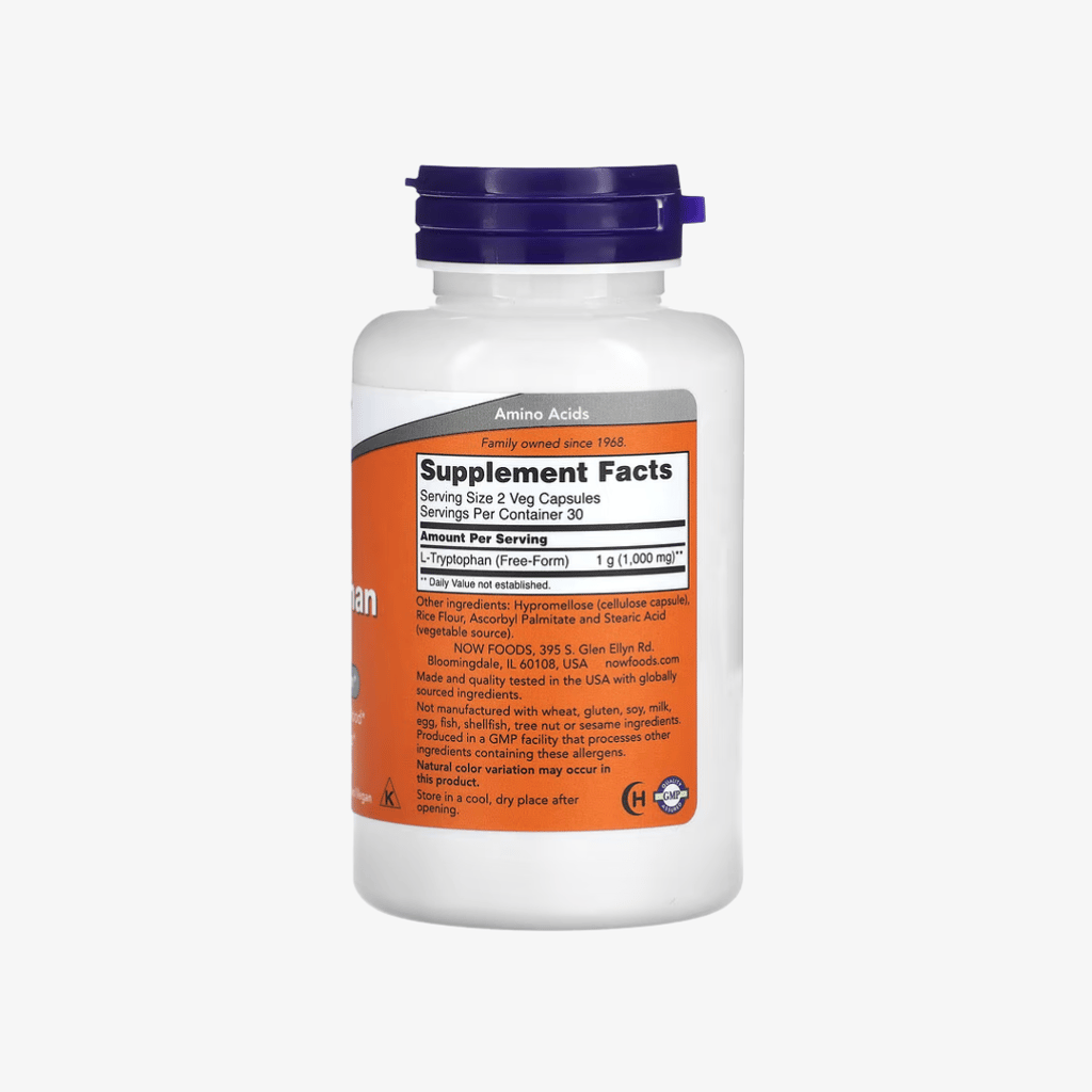L-Tryptophan 500 mg - Image 3