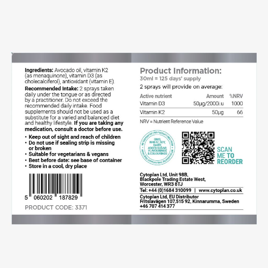 Vitamin D3 + K2 Spray - Image 2