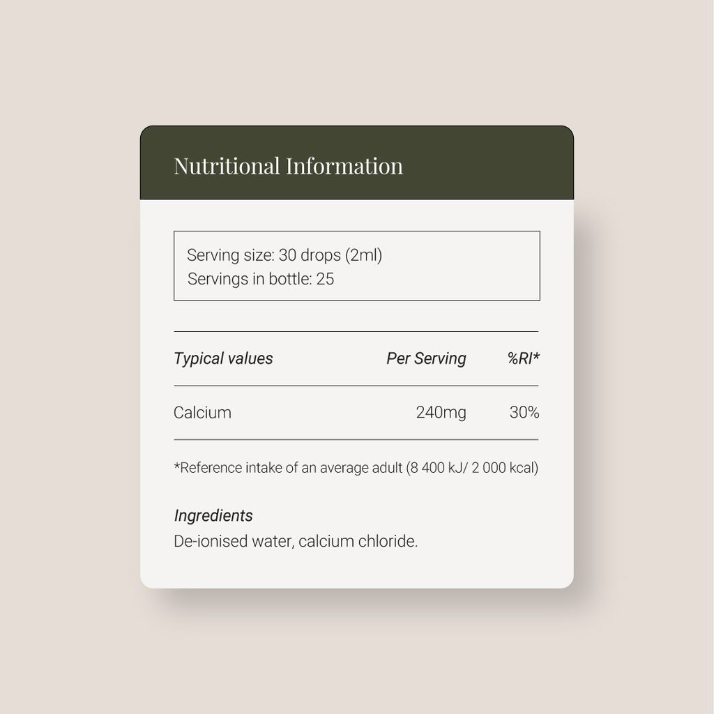 Ionic Calcium Liquid Concentrate - Image 2