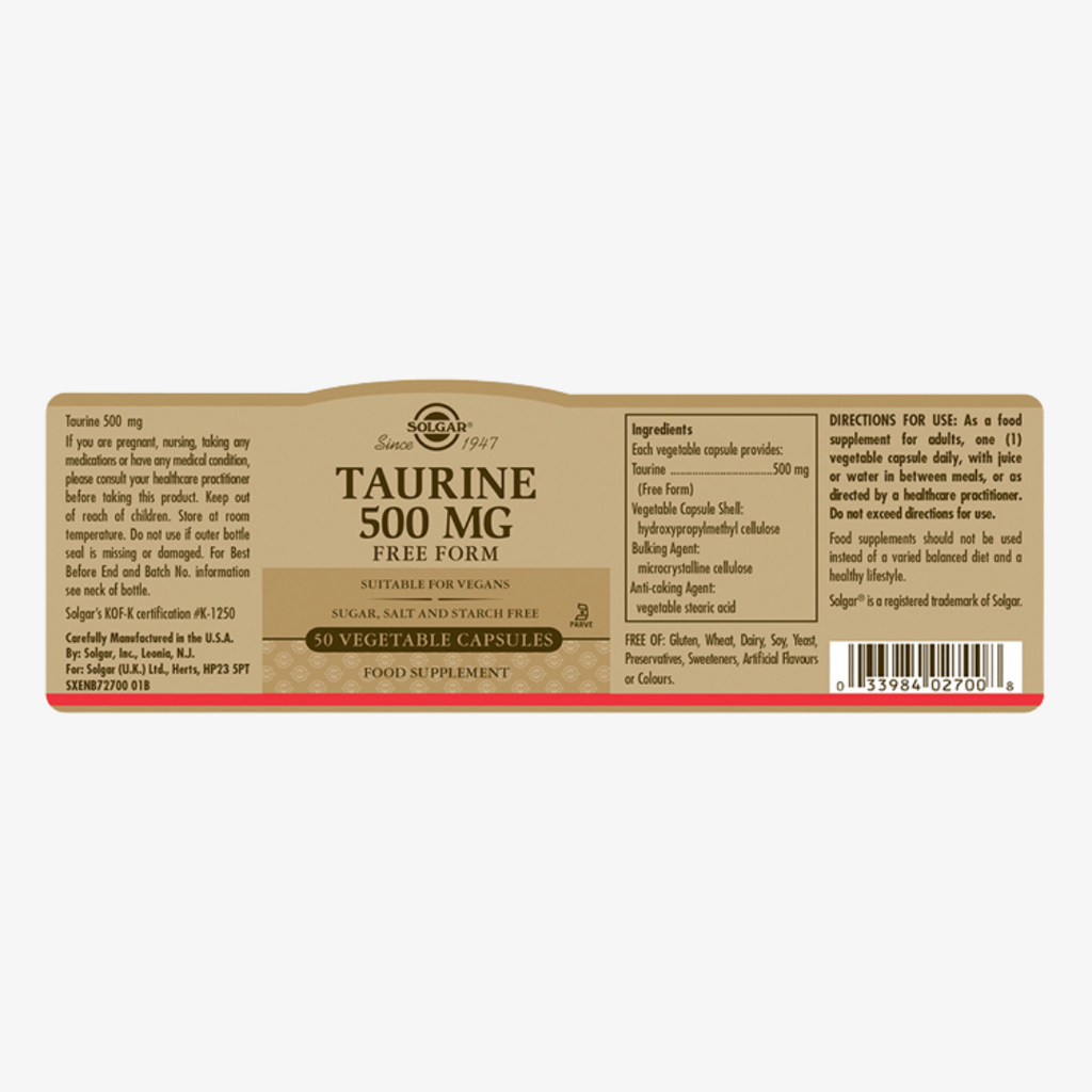 Taurin 500 mg - Image 2