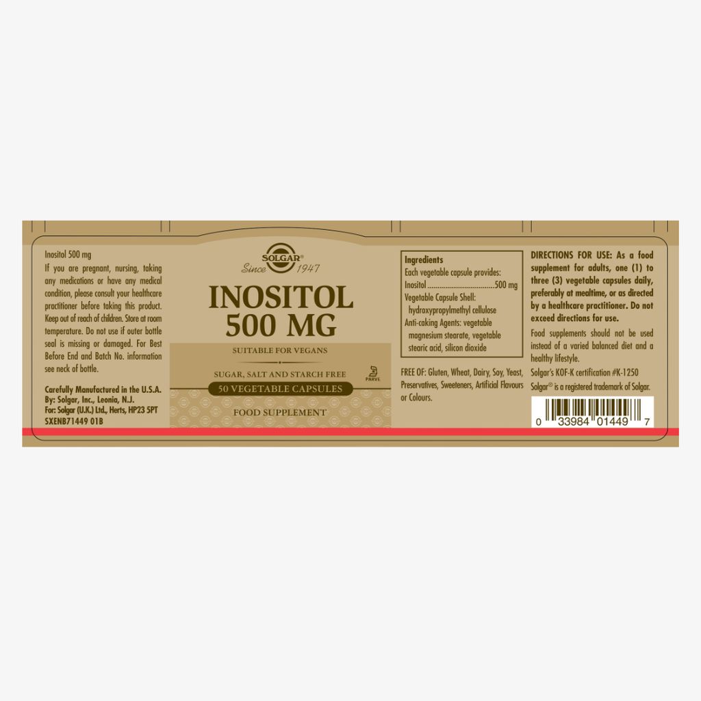 Inositol 500 mg - Image 2