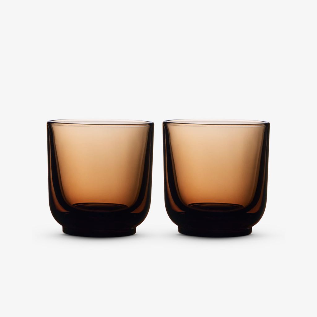 Pirch Cappuccino-Gläser - Bernstein - Image 1