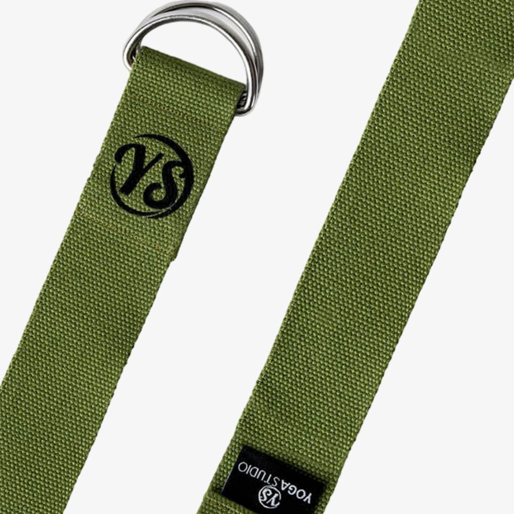 D-Ring-Yogagürtel – Grün - Image 4