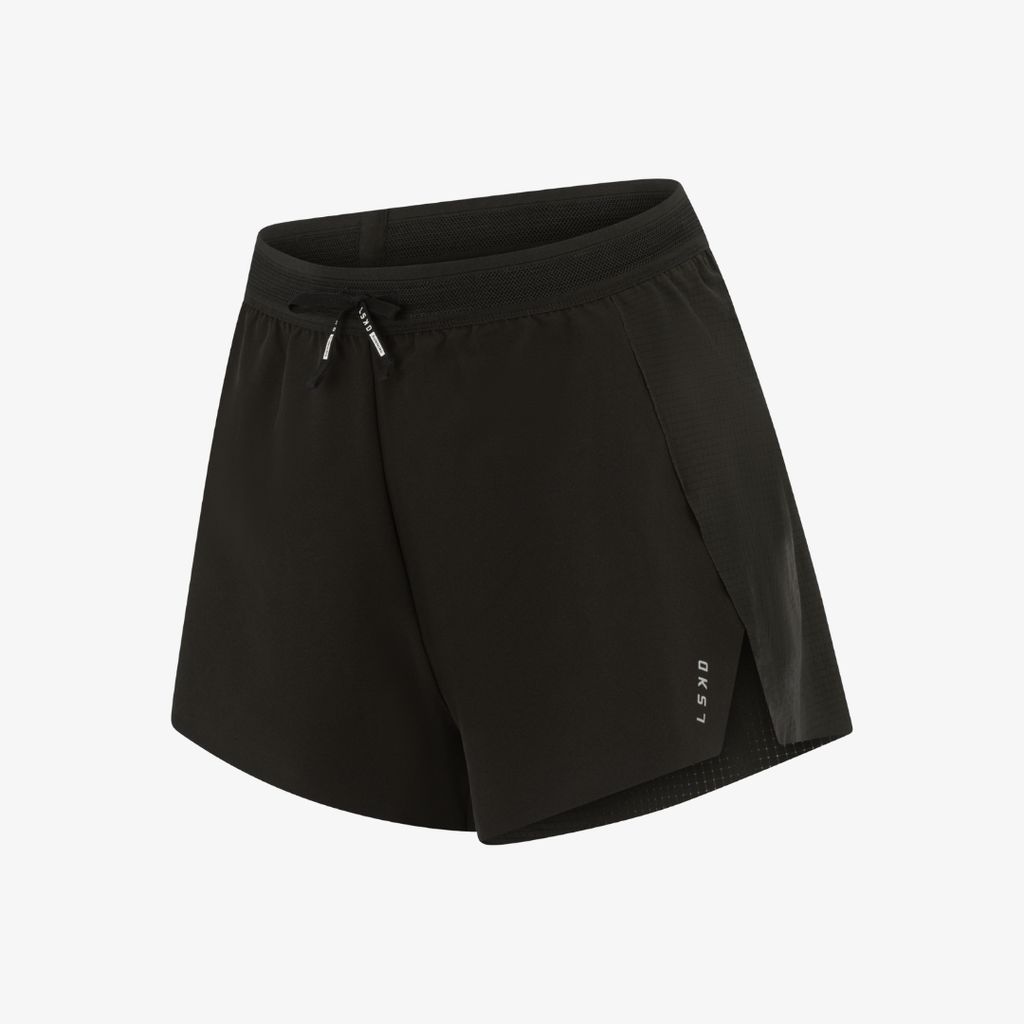 Accelerate 3" High-Rise Laufshorts - Schwarz - Image 2