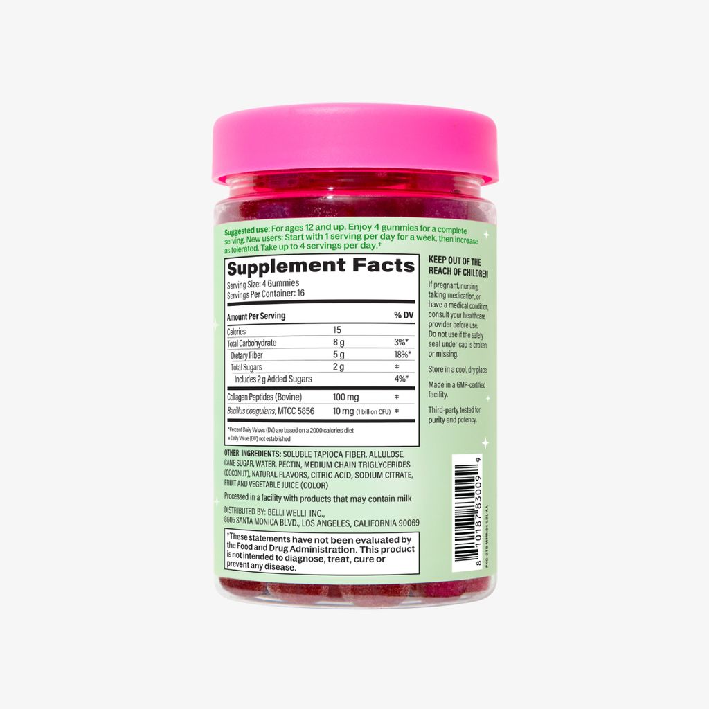 Daily Fiber Gummies - Watermelon - Image 3