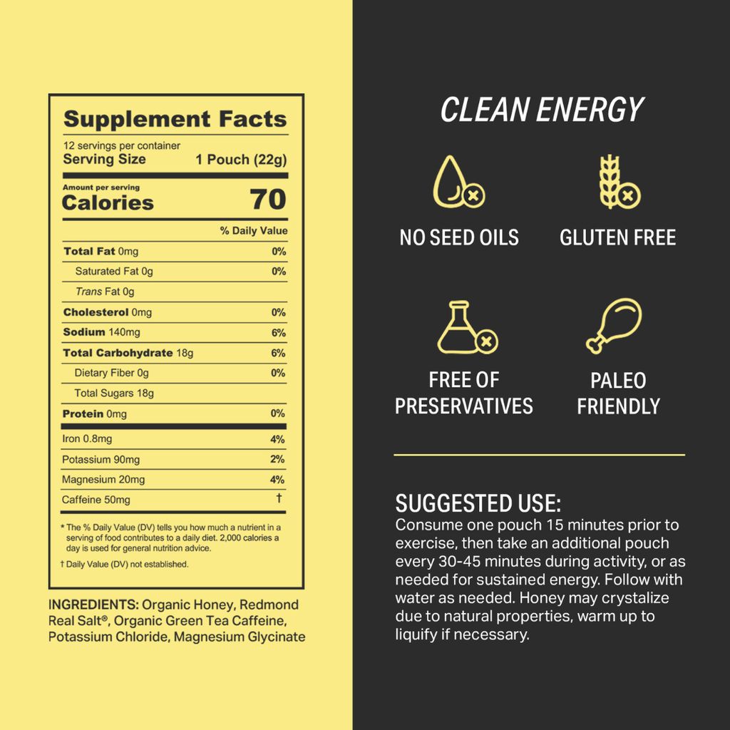 Buzz Energy Honey Gels - Image 3