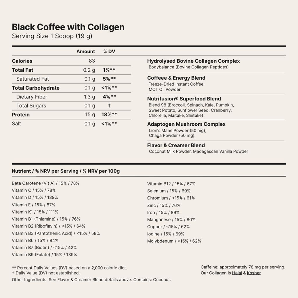 Collagen-Schwarzkaffee - Image 2