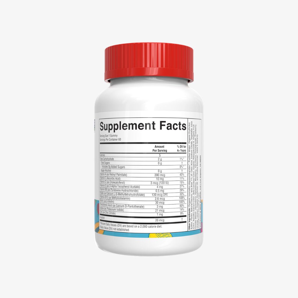Multivitamin-Fruchtgummis für Kinder – Erdbeere, Papaya & Super Punch - Image 3