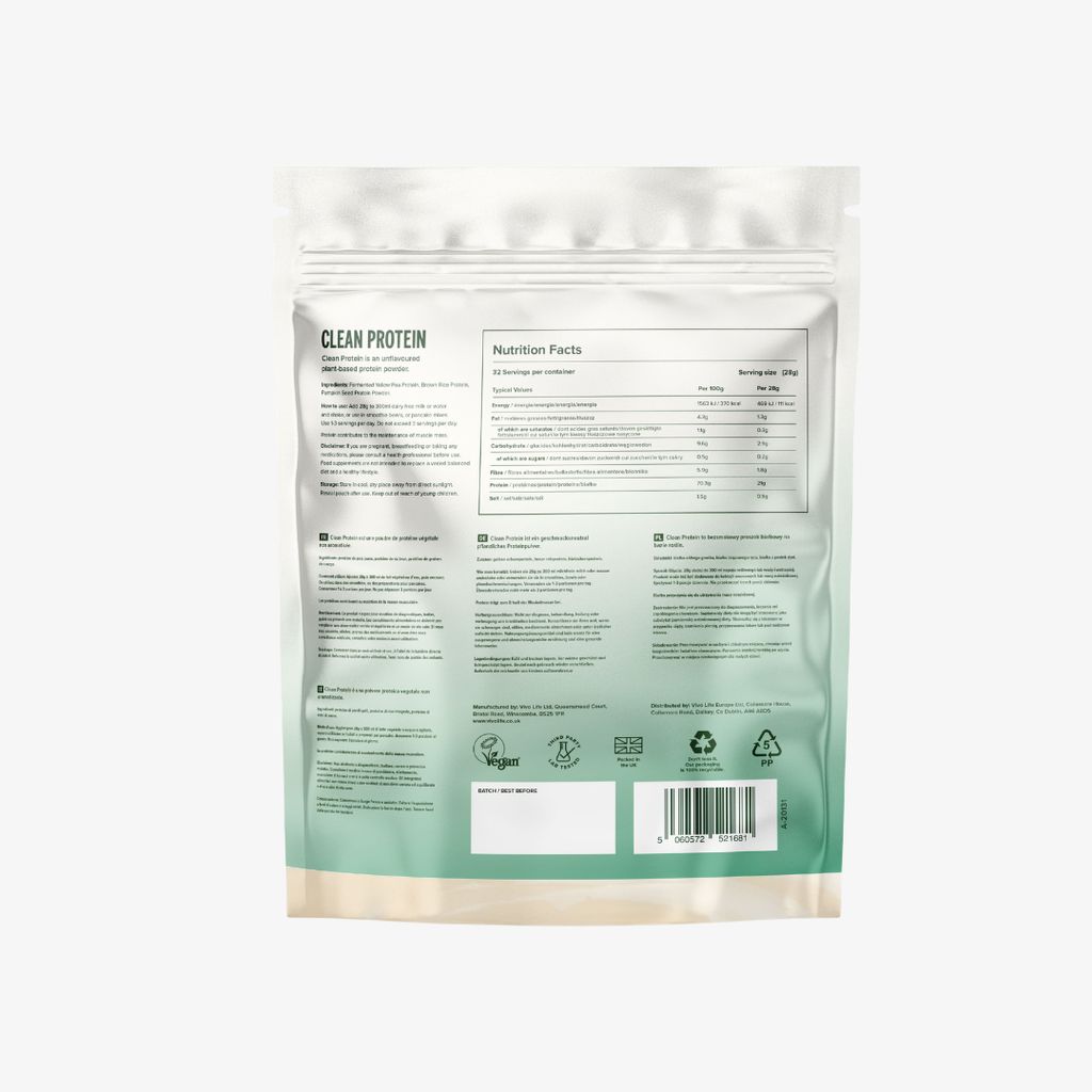 Clean Protein Unflavoured - Image 2