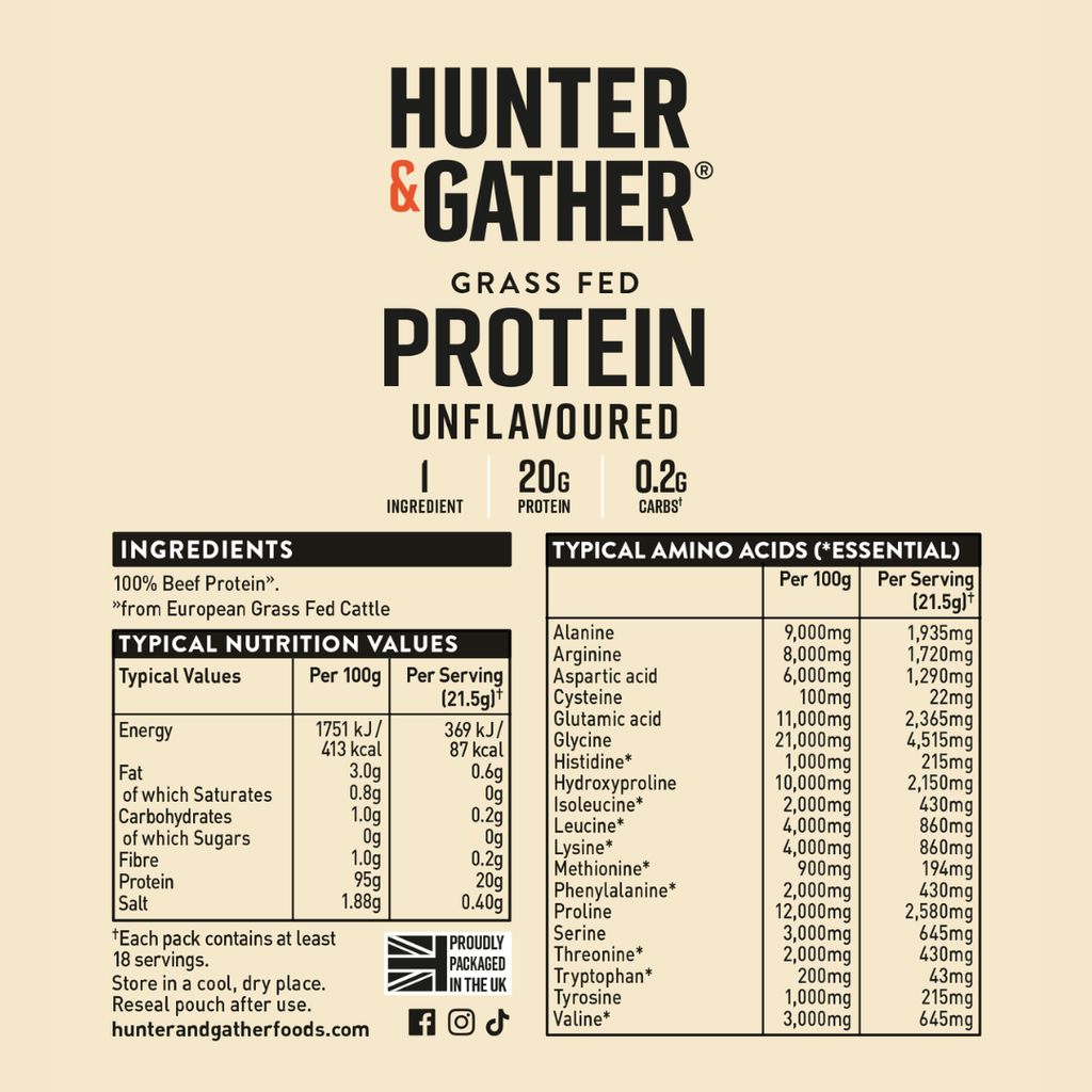 Grass Fed Beef Protein Powder - Image 2