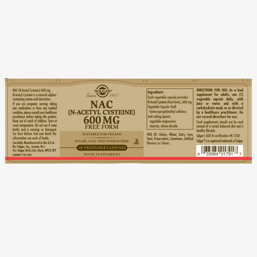 NAC (N-Acetylcystein) 600 mg - Image 2