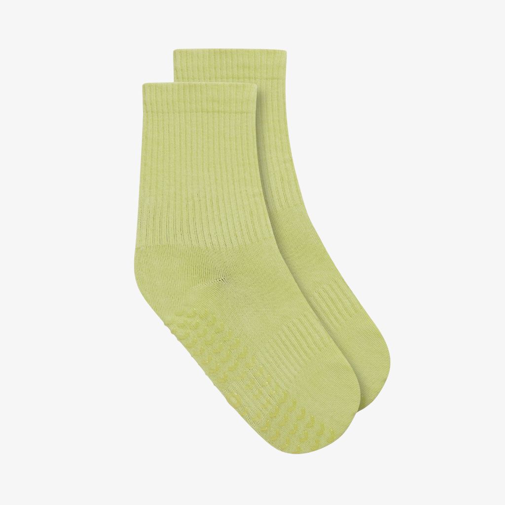 ÔWEAR Essentials Pilates Grip Socken - Gelbgrün - Image 2