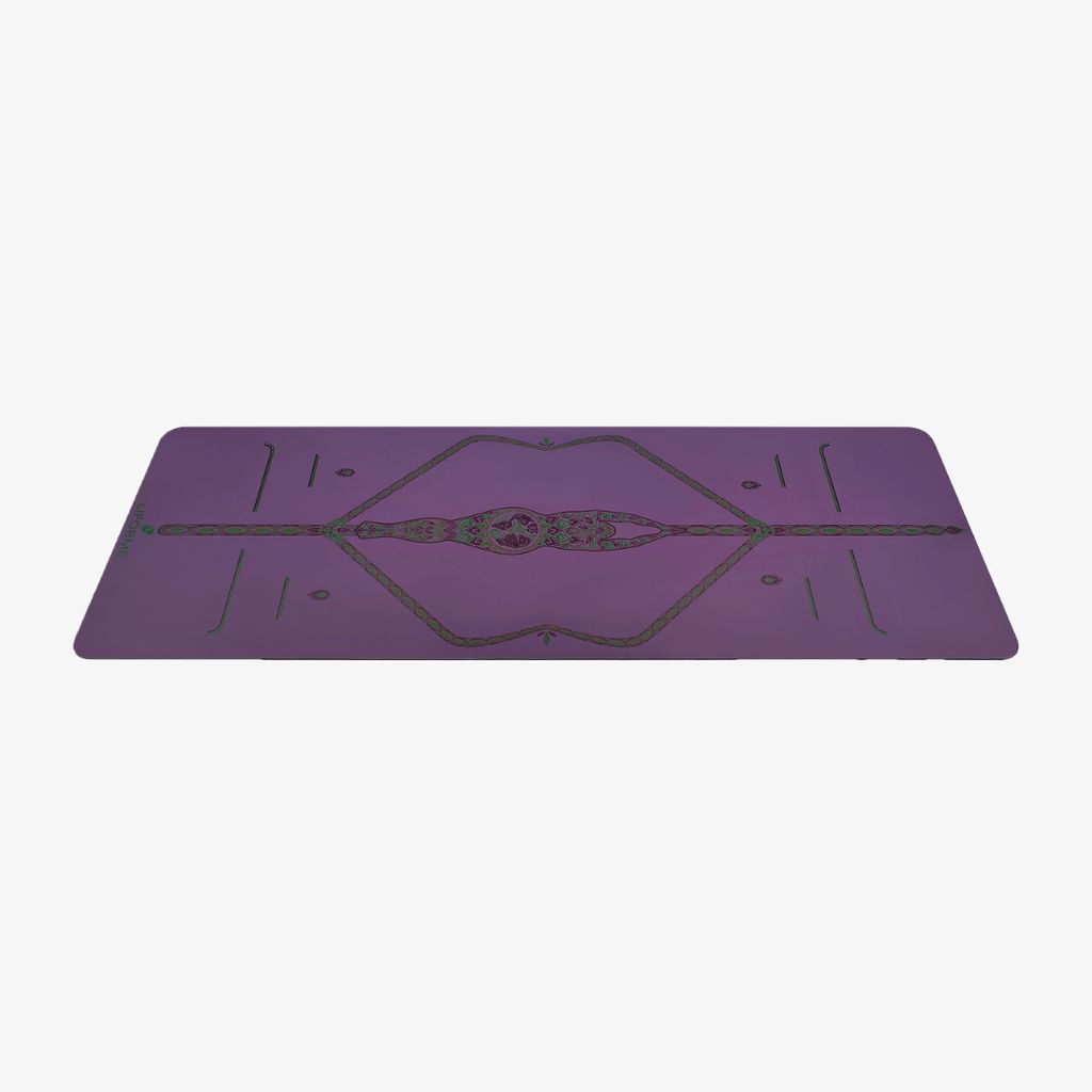 Liforme Mother Earth Yoga Mat - Purple - Image 2