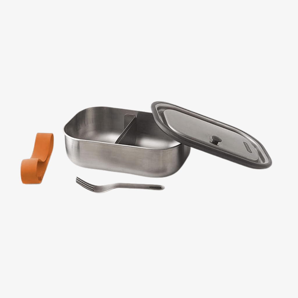 Edelstahl-Lunchbox – Orange - Image 2