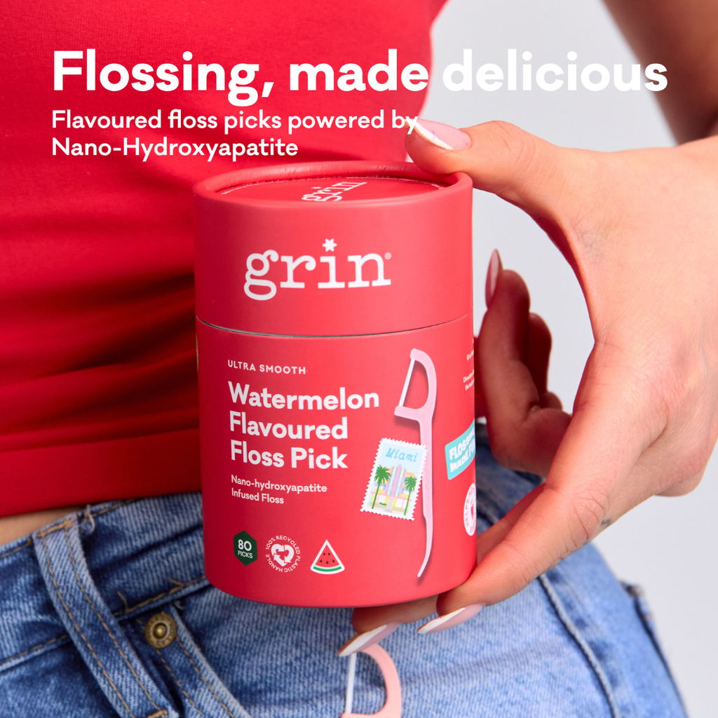 Ultra Smooth N-HA Infused Zahnseide-Sticks Dose - Wassermelone - Image 2