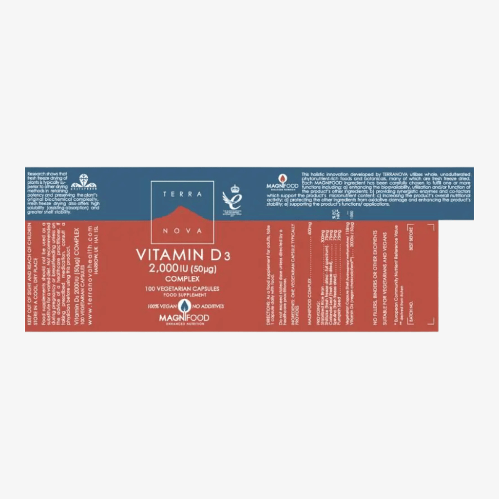 Vitamin D3 2000 IE Veganer Komplex - Image 2