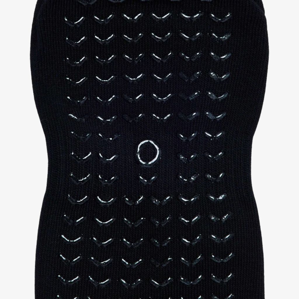 ÔWEAR Crew Sporty Stripes Pilates Grip Socken - Schwarz - Image 3