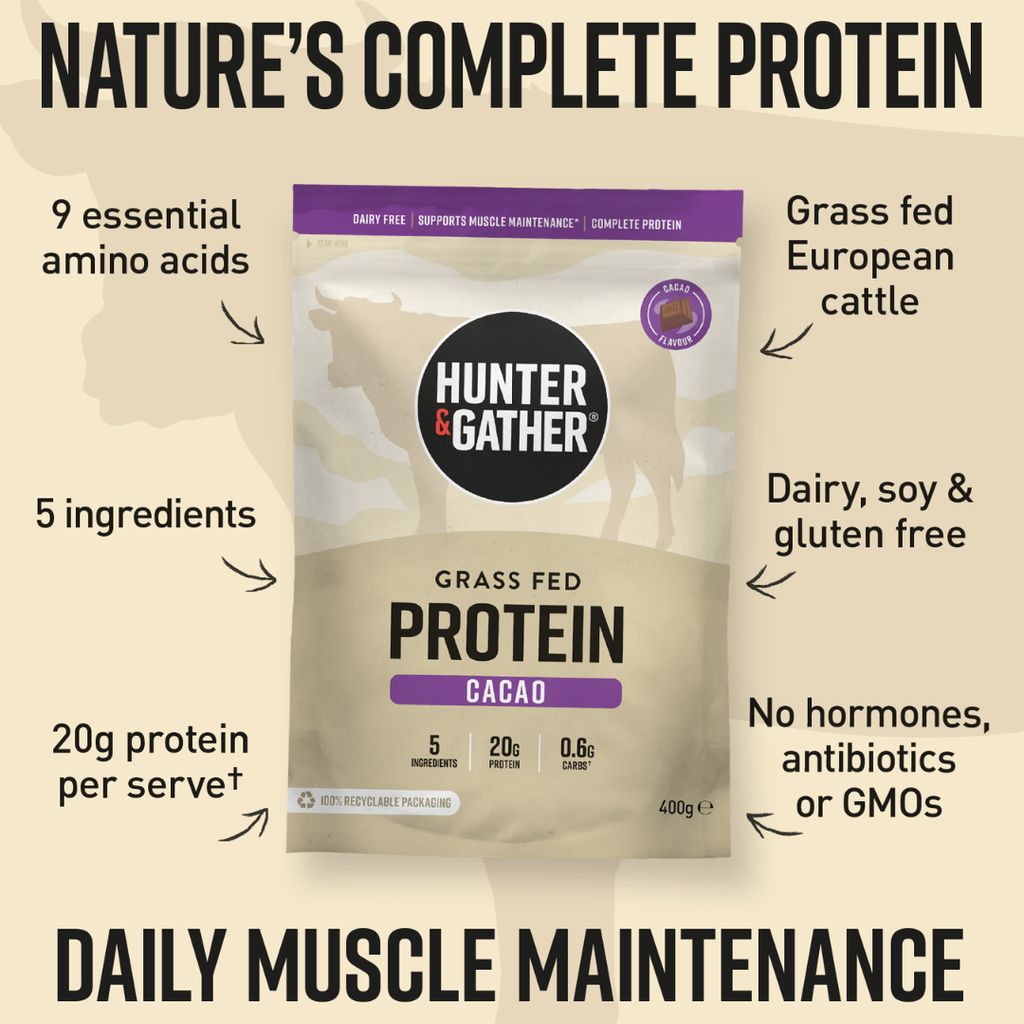Cacao Grass Fed Beef Protein Powder - Image 3