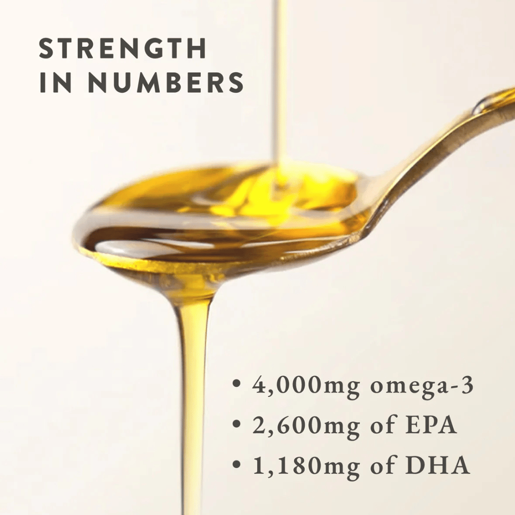 Life & Soul hochdosiertes Omega-3-Fischöl – 150-ml-Flasche - Image 3