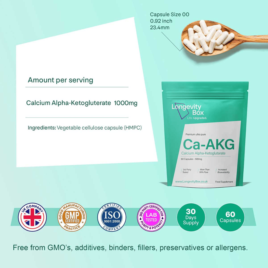 Reines Calcium-Alpha-Ketoglutarat (Ca-AKG) - Image 3