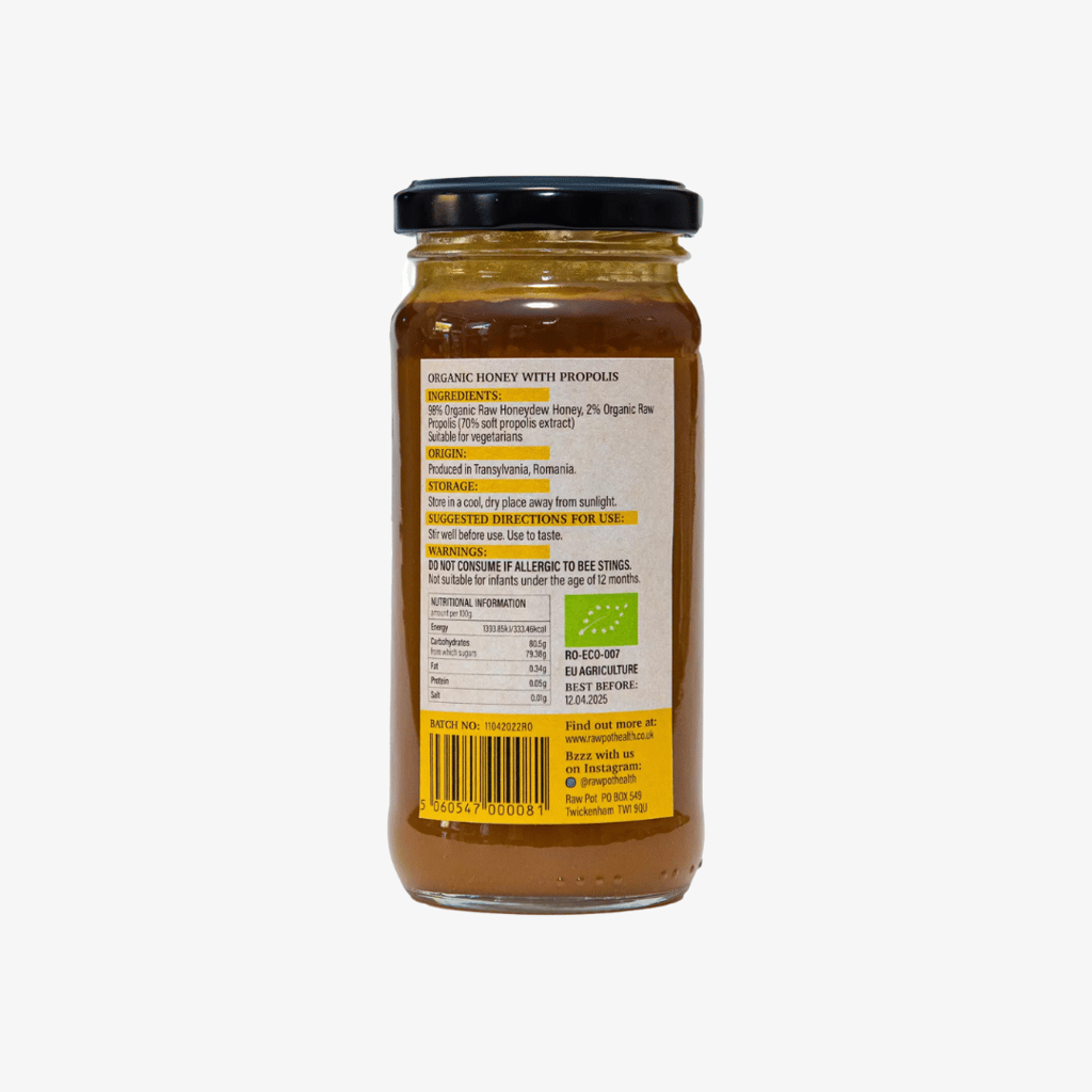 Bio-Rohhonig aus Honigtau mit Propolis - Image 2