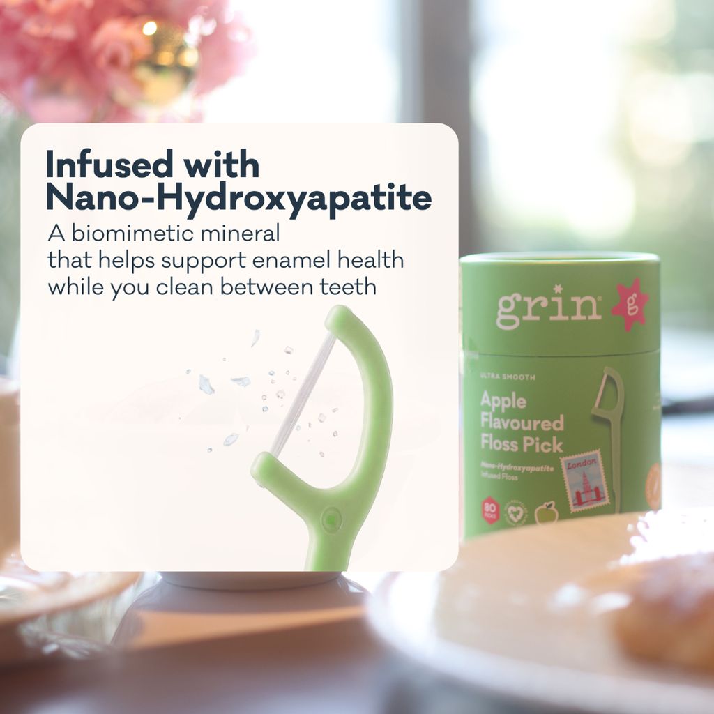 Ultra Smooth N-HA Infused Zahnseide-Sticks Dose - Apfel - Image 3