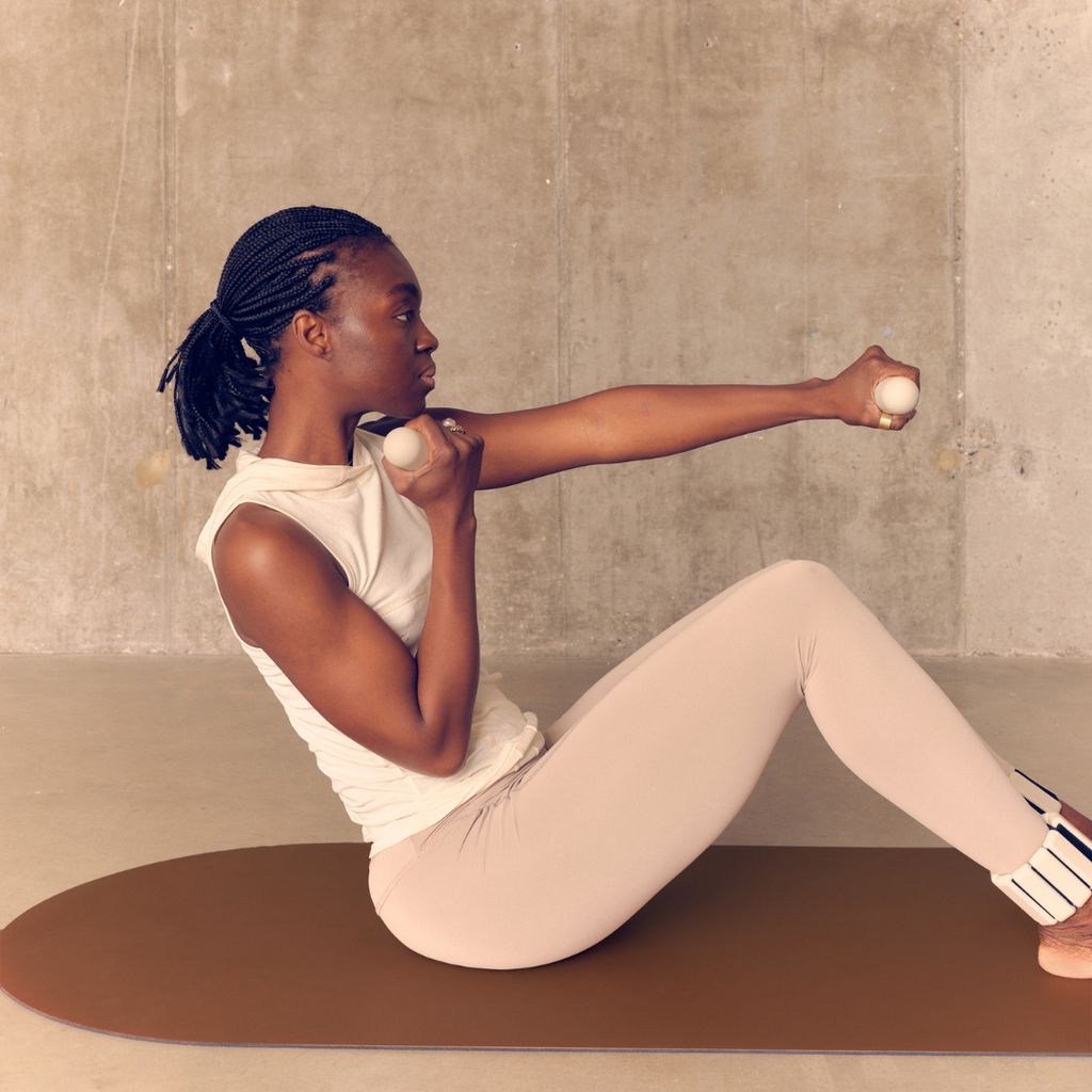 Chocolate Curve Pilates Mat - Image 3