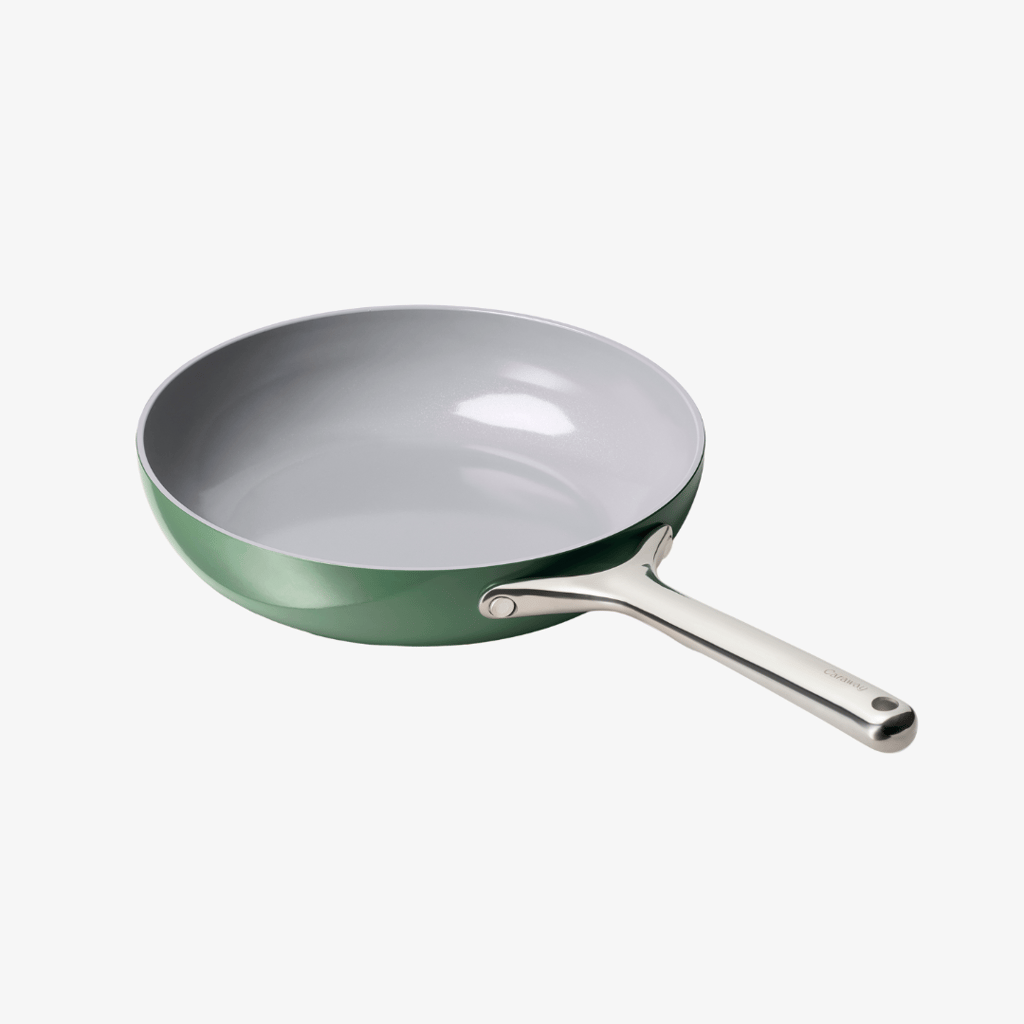 Giftfreies Keramik-Kochgeschirr-Set mit Antihaftbeschichtung, Salbeigrün - Image 3