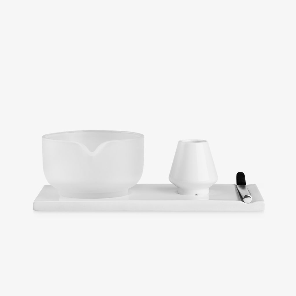 Matcha-Set – Mattweiß + Milchglas - Image 3
