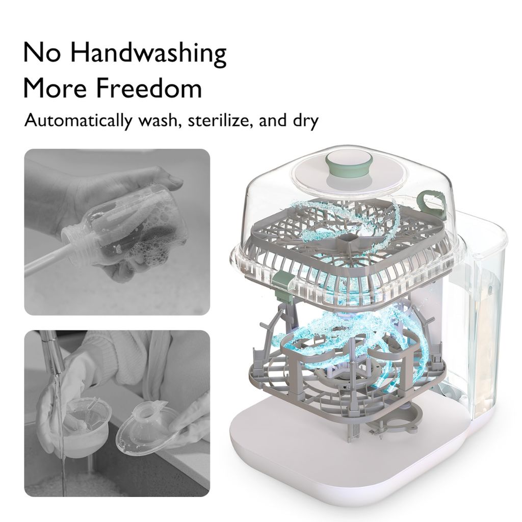 KleanPal Pro Baby Bottle Washer and Sterilizer - Image 3