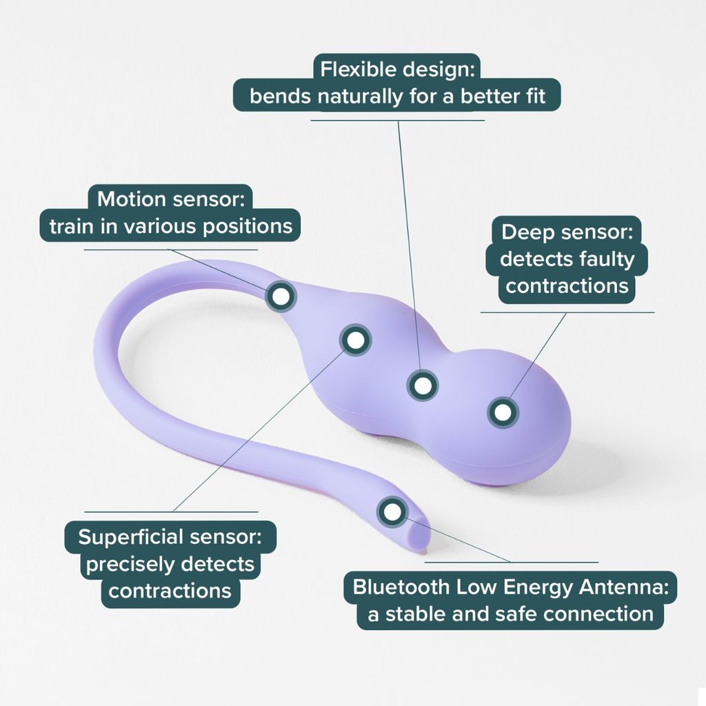 Care Plus | Intelligenter Kegel-Trainer – Lila - Image 3