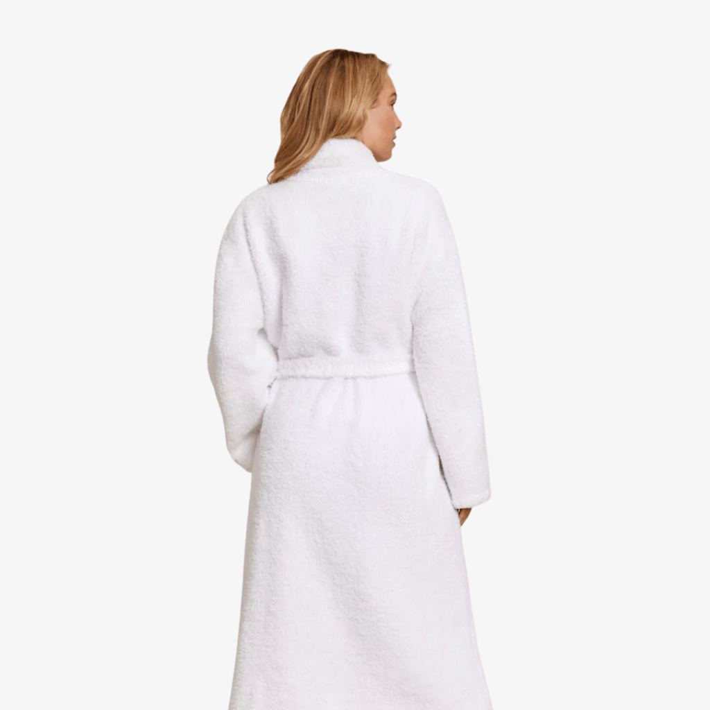 CozyChic® Bademantel für Erwachsene – Weiß - Image 3
