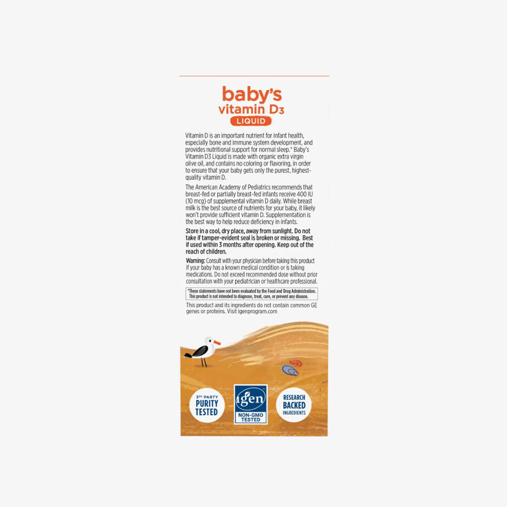 Baby's Vitamin D3 Liquid - Image 2