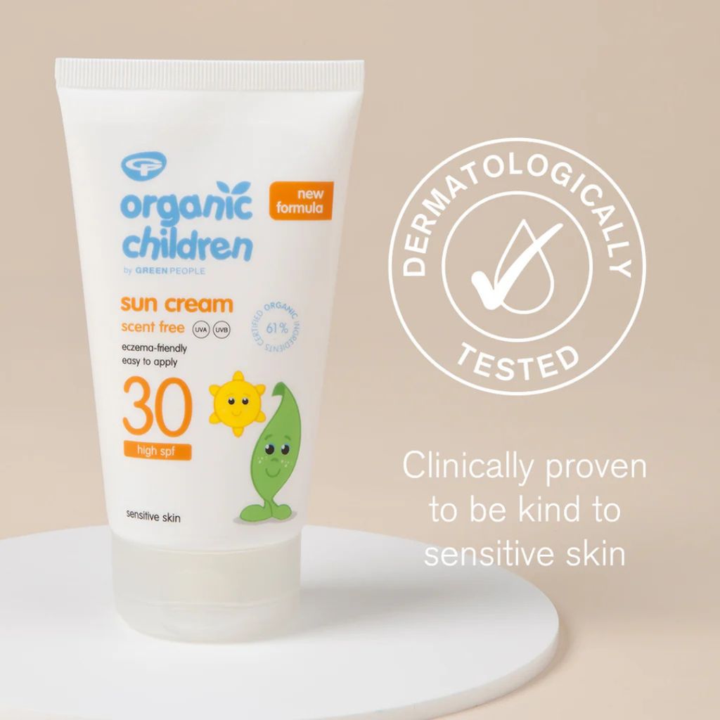 Bio-Sonnencreme für Kinder, parfümfrei, LSF 30 - Image 3