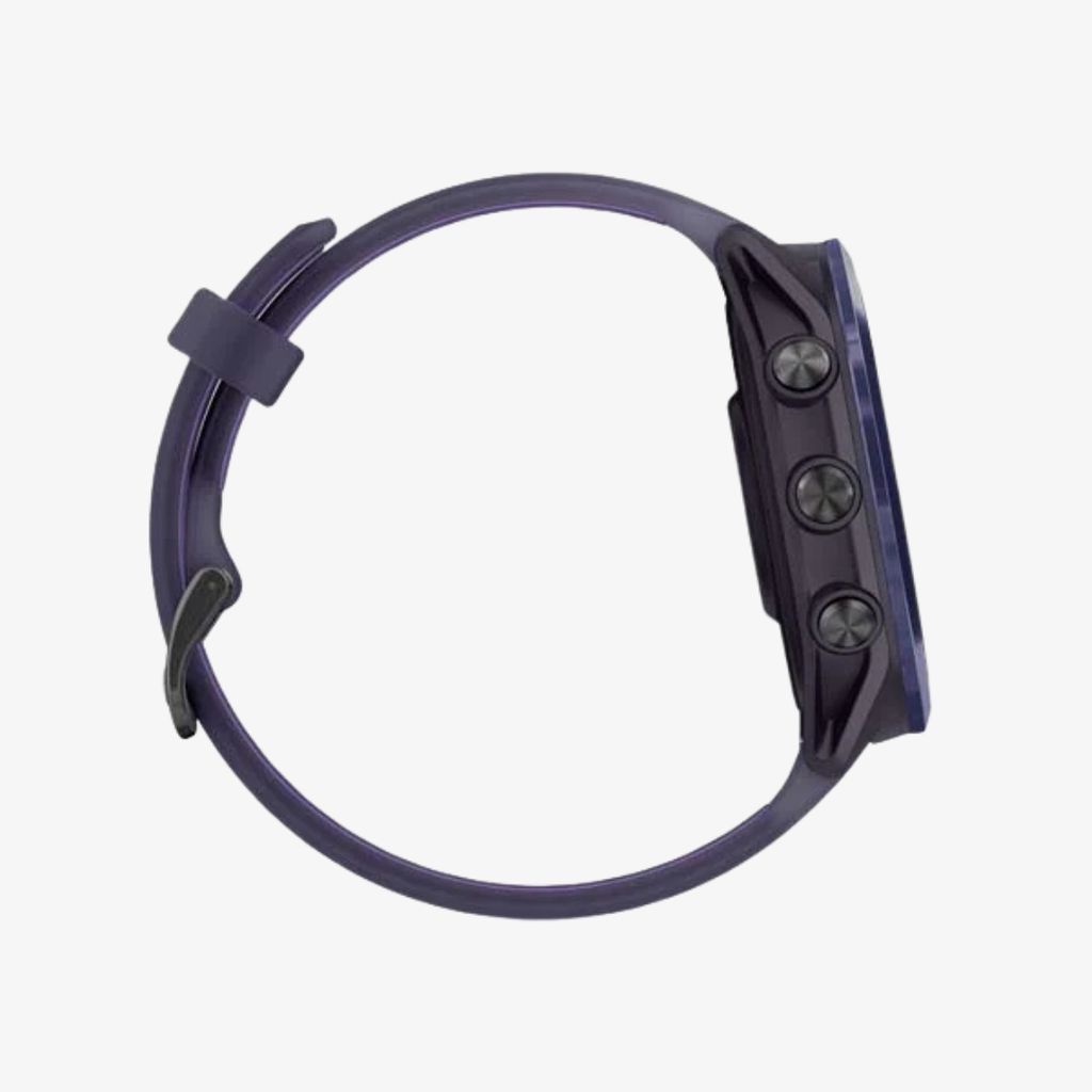 Forerunner® 570 – 47 mm – Indigo-Aluminium mit durchscheinendem Armband in Imperial Purple/Indigo - Image 4