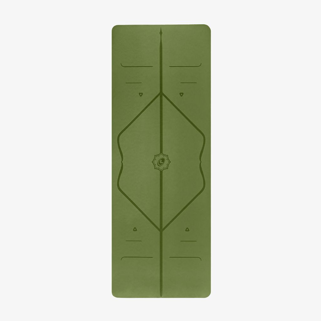 Liforme Classic Yoga Mat - Olive - Image 2
