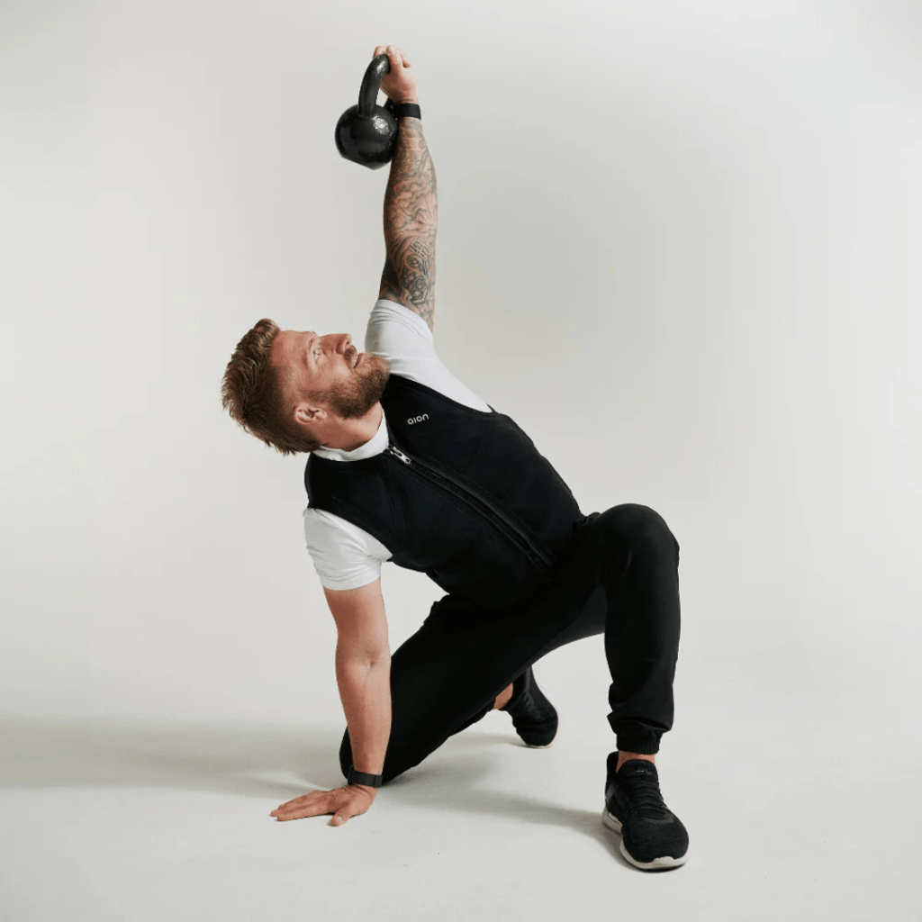 Herren-Trainingsweste: Schwarz - Image 3