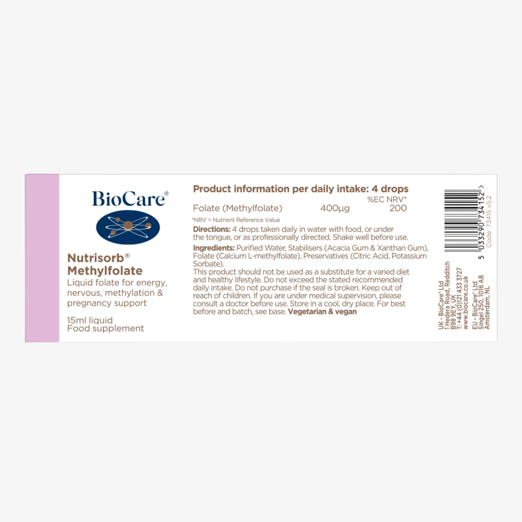 Nutrisorb® Methylfolat-Flüssigkeit - Image 2