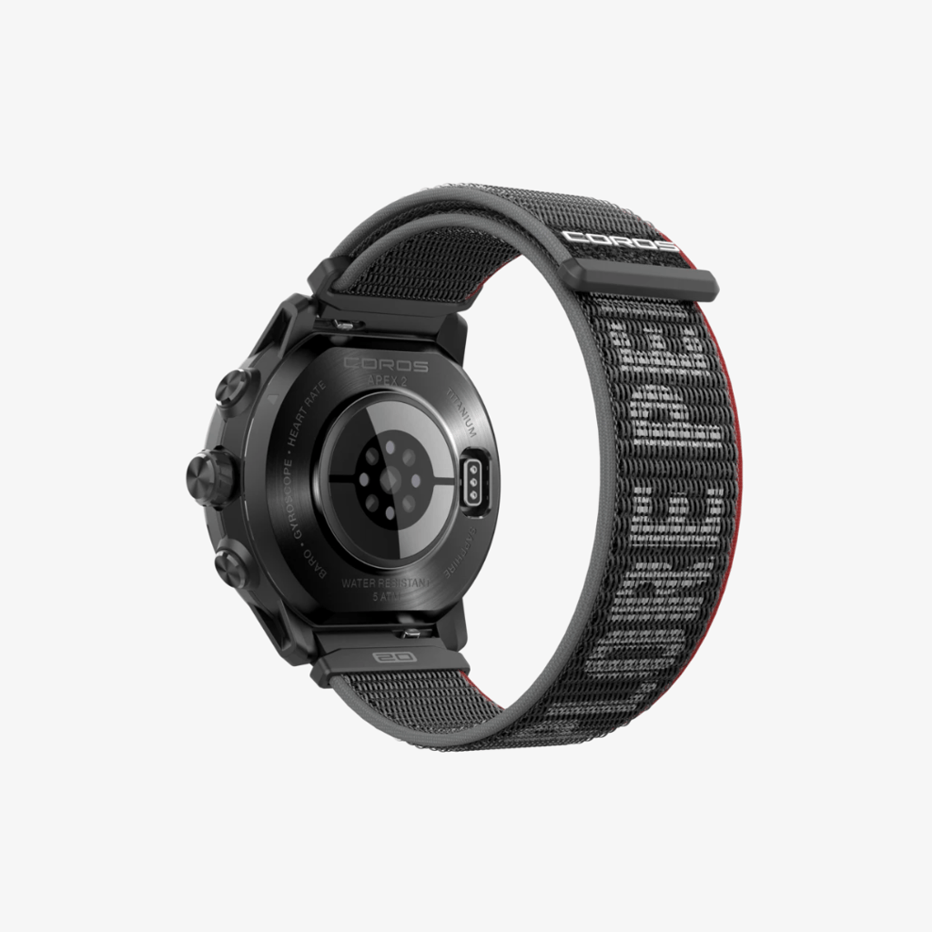 COROS APEX 2 GPS-Outdoor-Uhr – Schwarz - Image 4