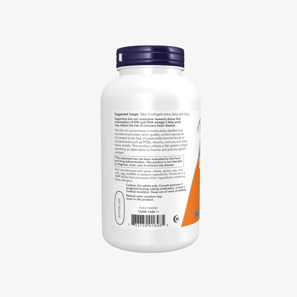 Omega-3-Fisch-Weichkapseln, molekular destilliert, 1000 mg, 180/120 - Image 4