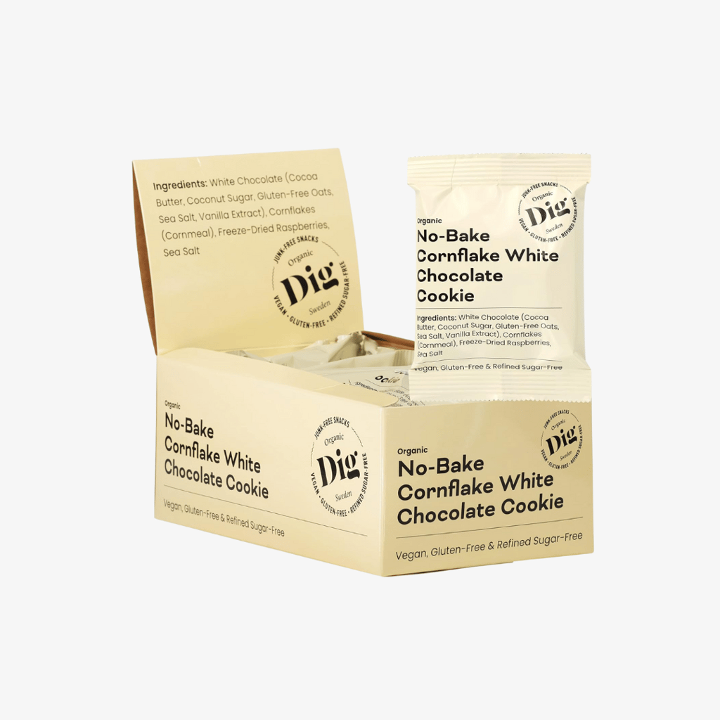 Weiße Schokoladenkekse aus Cornflakes ohne Backen - Image 1