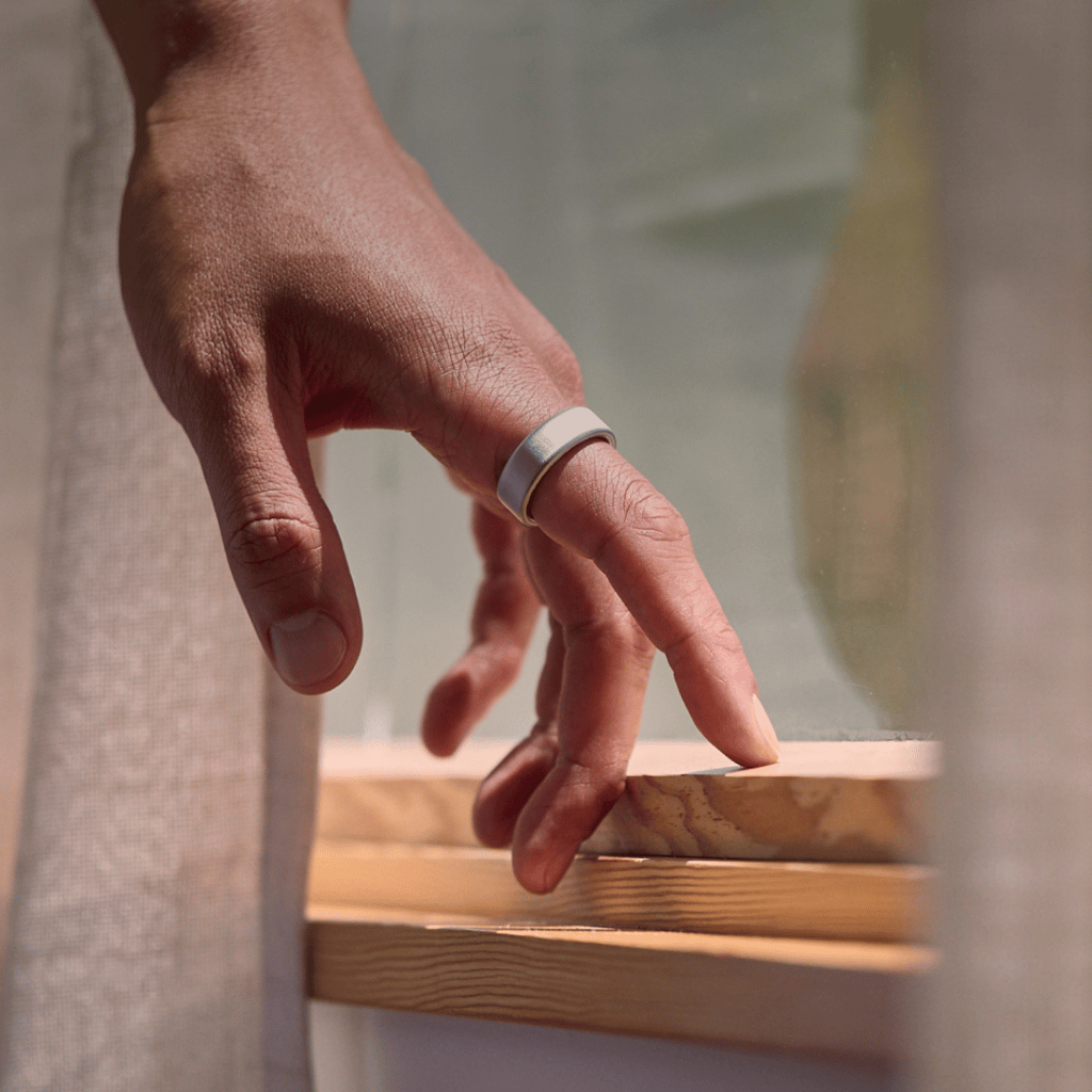 Oura Ring 4 - Gebürstetes Silber - Image 7