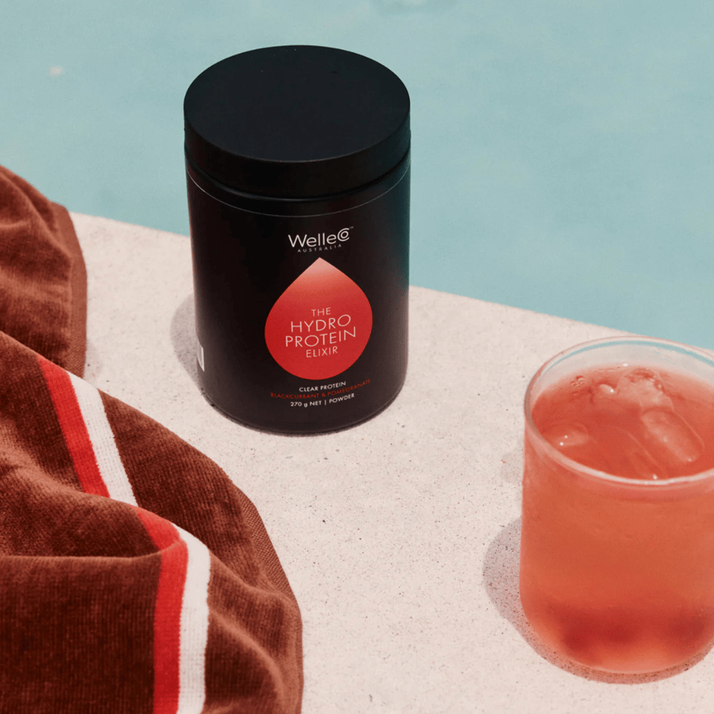 HydroProtein Elixir im Glas – Schwarze Johannisbeere & Granatapfel - Image 2
