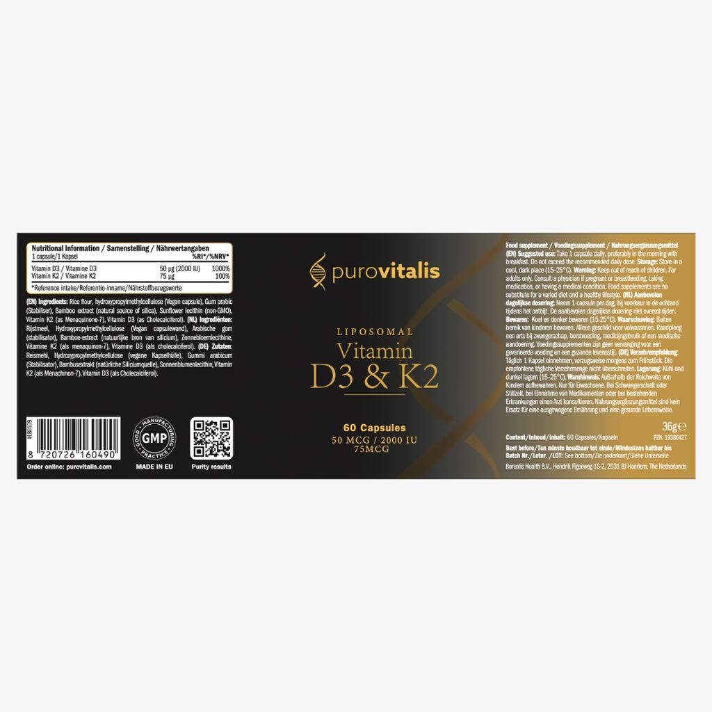 Liposomal Vitamin D3+K2 - Image 2