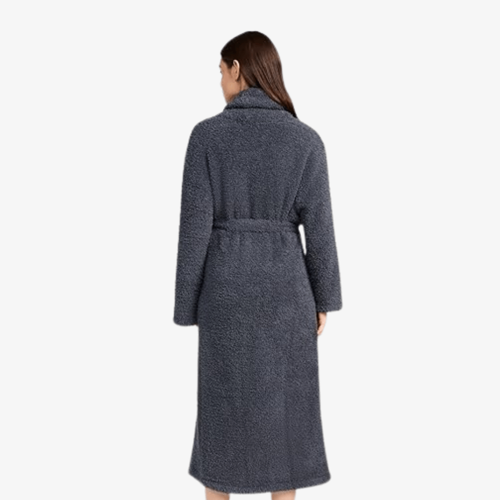 CozyChic® Bademantel für Erwachsene – Schieferblau - Image 2