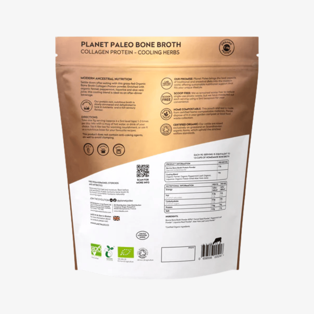Bio-Knochenbrühe mit Kollagenprotein und kühlenden Kräutern - Image 4