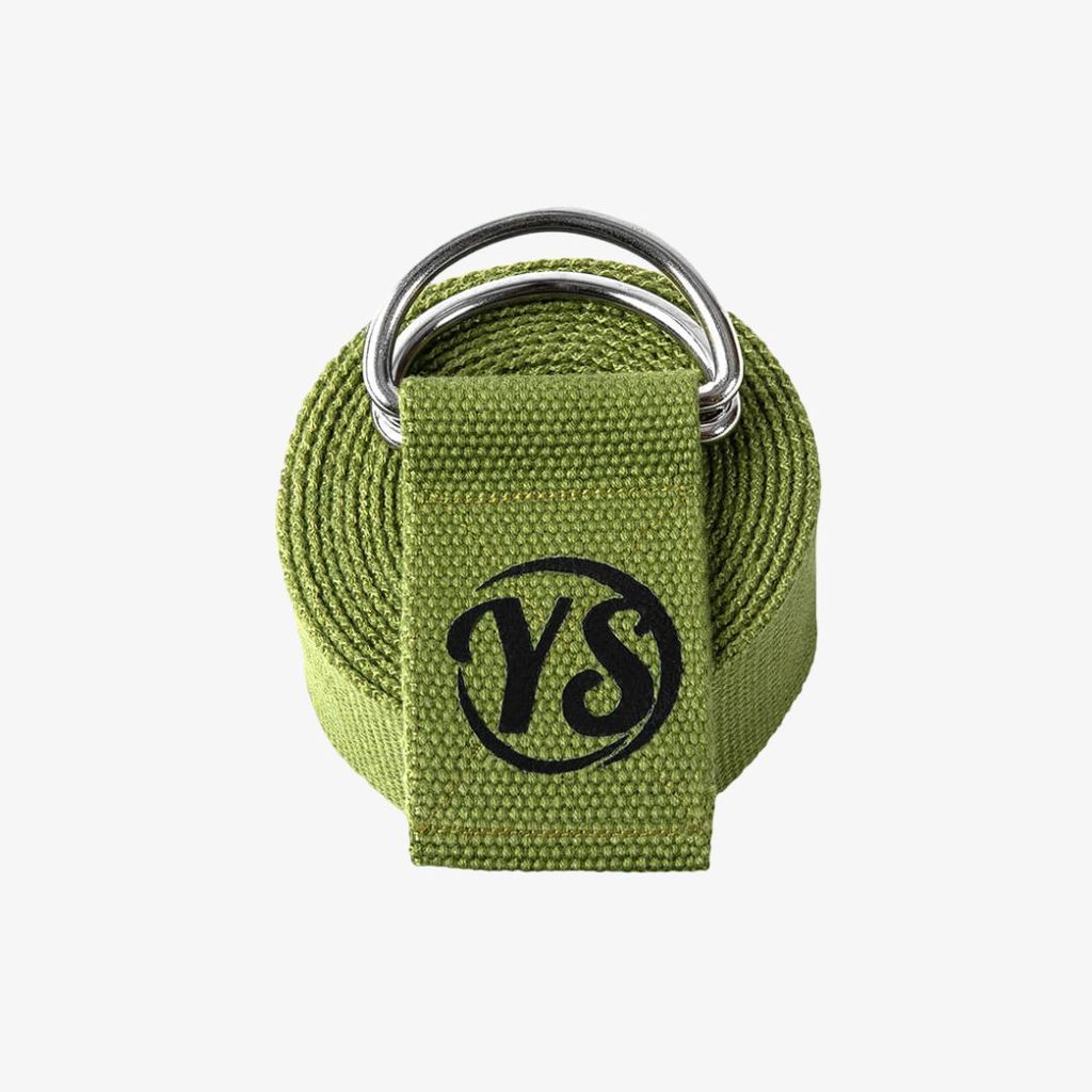 D-Ring-Yogagürtel – Grün - Image 1