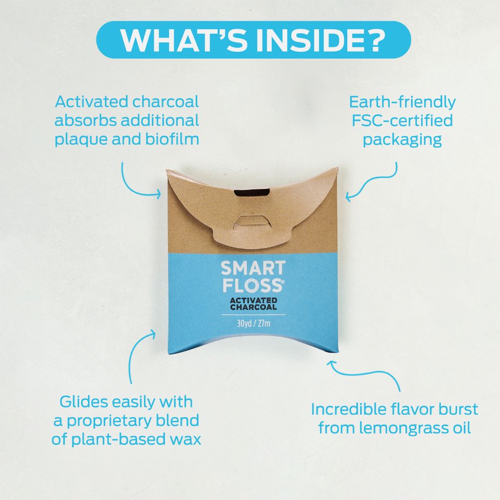 Smart Floss® Activated Charcoal - Image 4